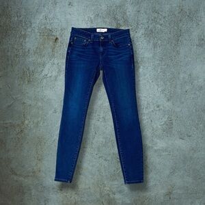 Vineyard Vines Dark Wash Low-Rise Skinny Jeans Size 0